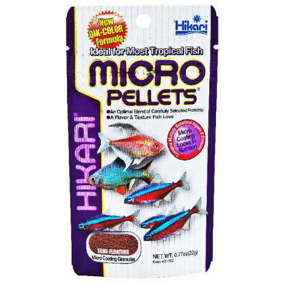 Hikari Tropical Micro Pellets กึ่งลอยน้ํา 22gm