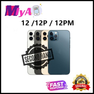 USED 12PM /12P / 12 | 128GB/256GB BH95% True Tone Face ID l Smartphone l Free Gift