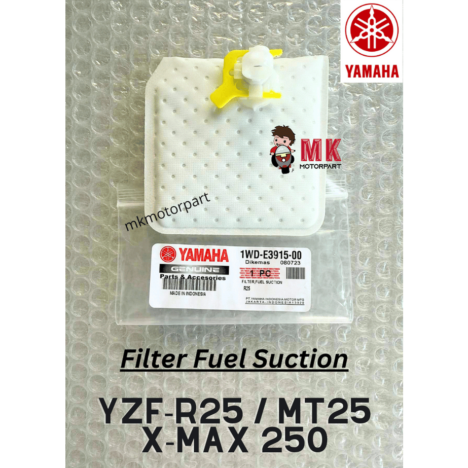 FILTER FUEL SUCTION Yamaha YZF R25 / MT 25 / XMAX 250 / X-MAX 250 / X MAX เบนซินปั๊มกรอง [ 1WD-E3916