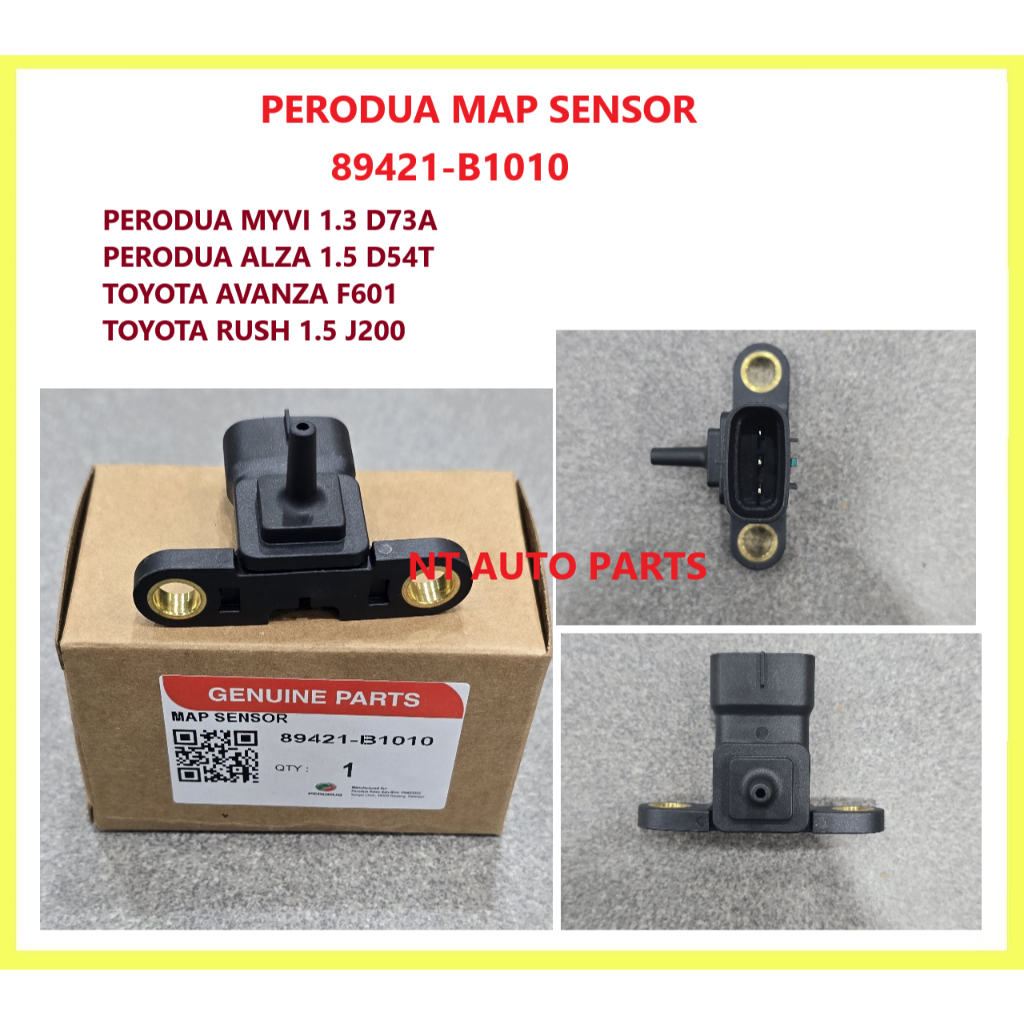 PERODUA เซ็นเซอร์แผนที่ 89421-B1010 PERODUA MYVI 1.3 D73A PERODUA ALZA 1.5 D54T TOYOTA AVANZA F601 T