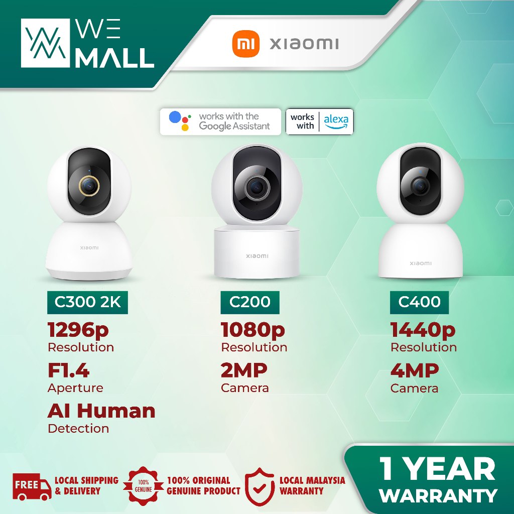 [ภาษาอังกฤษ] Xiaomi Mijia 360 IP Camera Mi Home CCTV Xiomi CCTV Security Wifi Cam 1080p FullHD เวอร์