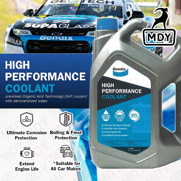 Bendix Coolant High Performance Pre-Mix OAT ใช้ 4L