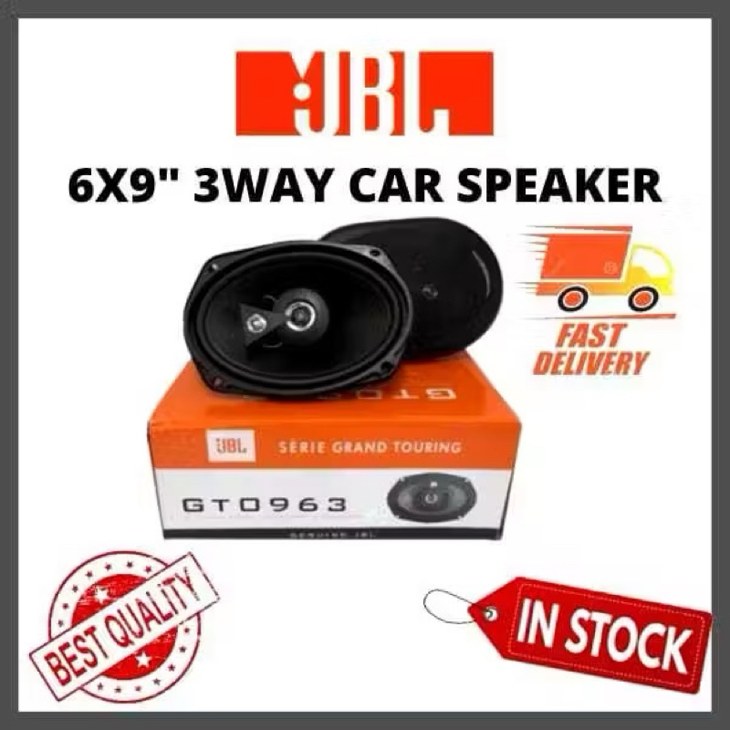 GTO963 6*9 INCH 3 WAY SPEAKER Speaker 6x9 Kereta Speaker