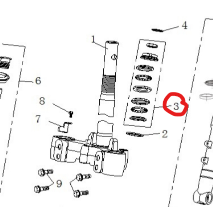 WMOTO ES250i ES 250 ES250 STEERING CONE แบริ่งบัดกรี P0135700790000 ไฟ