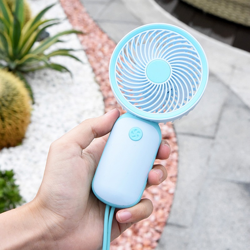 ของเล่นพัดลมหมุนมือถือ kipas angin manual