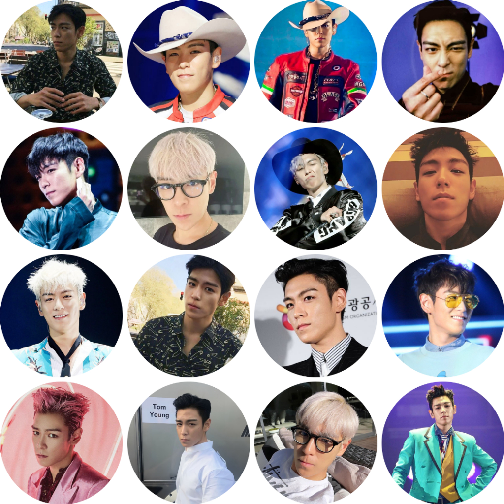 Bigbang VIP Unofficial Fanmade Choi Seung Hyun TOP Button Badge 58mm