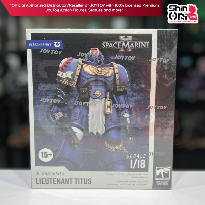 Joytoy x Space Marine 2 Ultramarines Lieutenant Titus