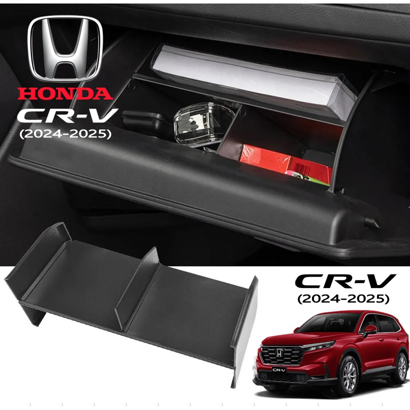 Honda CRV CRV RS (2023-2026 ปัจจุบัน) กล่องถุงมือ Organizer Insert Classification Partition Car