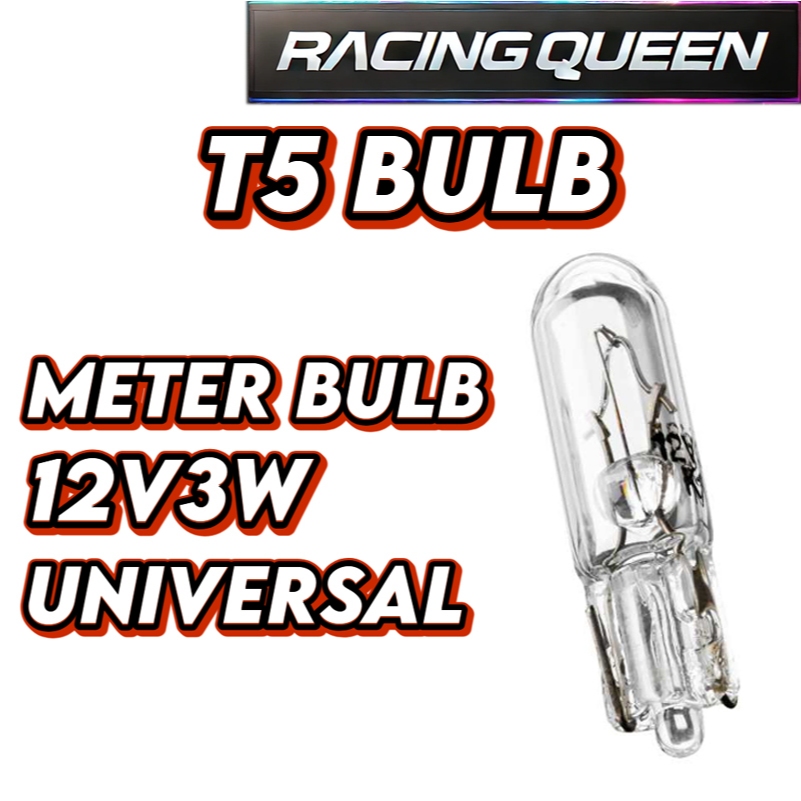 (1 เมตร) T5 12V3W LC135 V1 Y125ZR KRISS METER หลอดไฟ BOB MANTOL UNIVERSAL รถรถจักรยานยนต์ BIJI