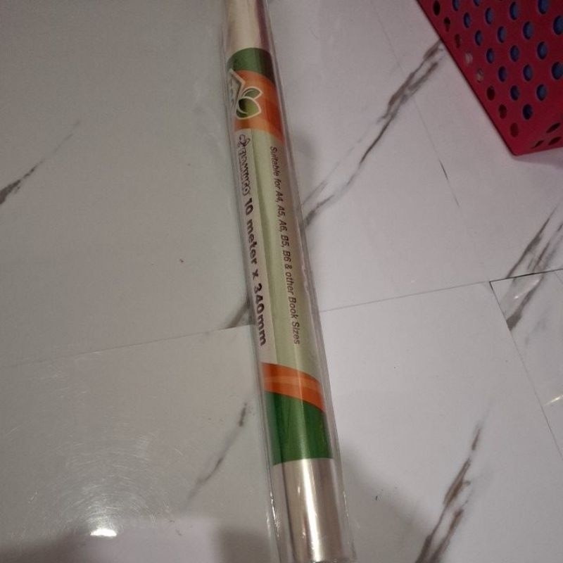 Pembalut buku ที่ห่อหนังสือ saiz 10 เมตร x 340mm