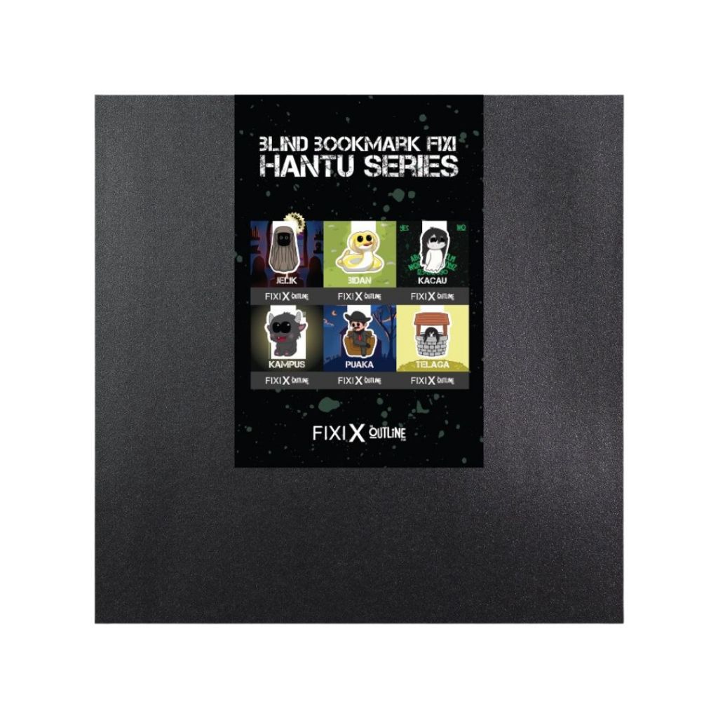 Buku Fixi Blind Bookmark Hantu Series