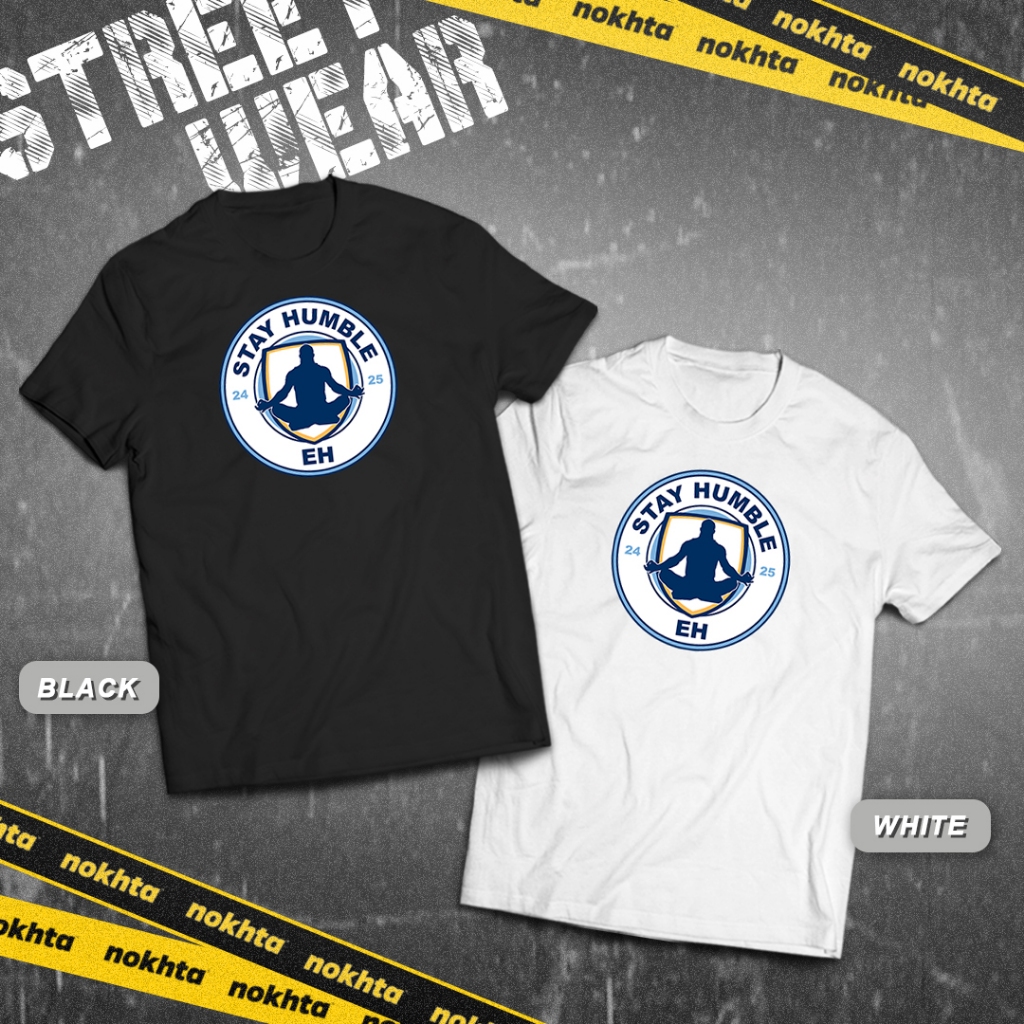 Baju Streetwear STAY HUMBLE Microfiber Short Sleeve XS - 5XL เสื้อยืด HUMBLE-MFSS-0001