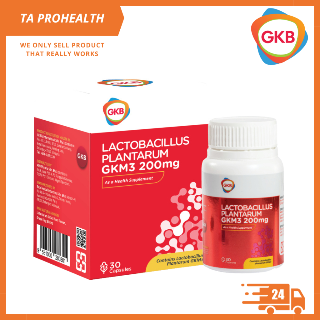GKB Lactoberry Plantarum GKM3 200mg ( 30 แคปซูล )