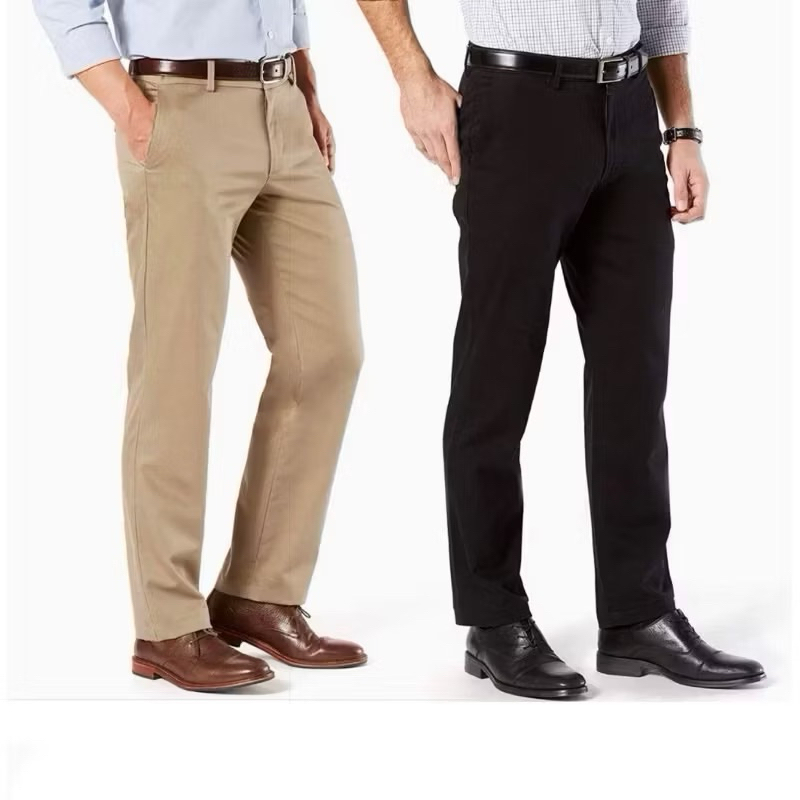 SELUAR SLACK STRAIGHT-CUT PANT 28-40 DKRS