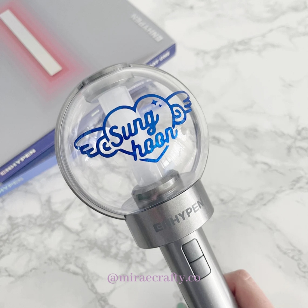 รูปลอกแท่งไฟ Enhypen | สติ๊กเกอร์เคป๊อป | สติ๊กเกอร์ไวนิลแท่งไฟ