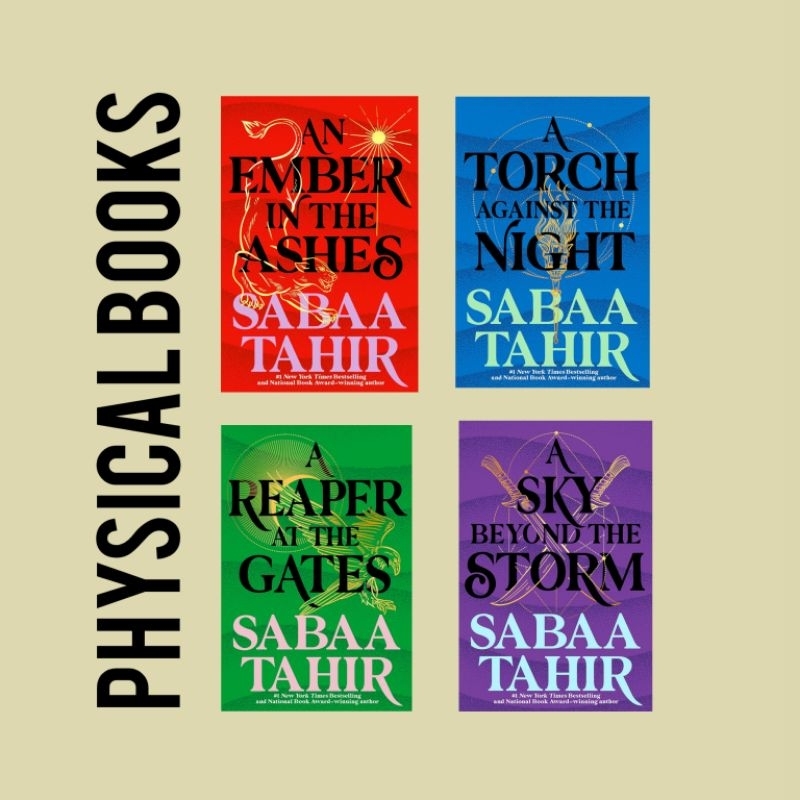 Sabaa Tahir An Ember in the Ashes ไฟฉายต่อคืน A Reaper at the Gates A Sky Beyond the Storm