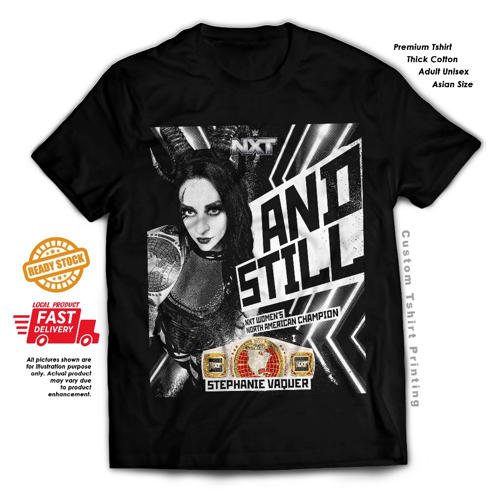 Stephanie Vaquer nxt wwe cotton tshrt