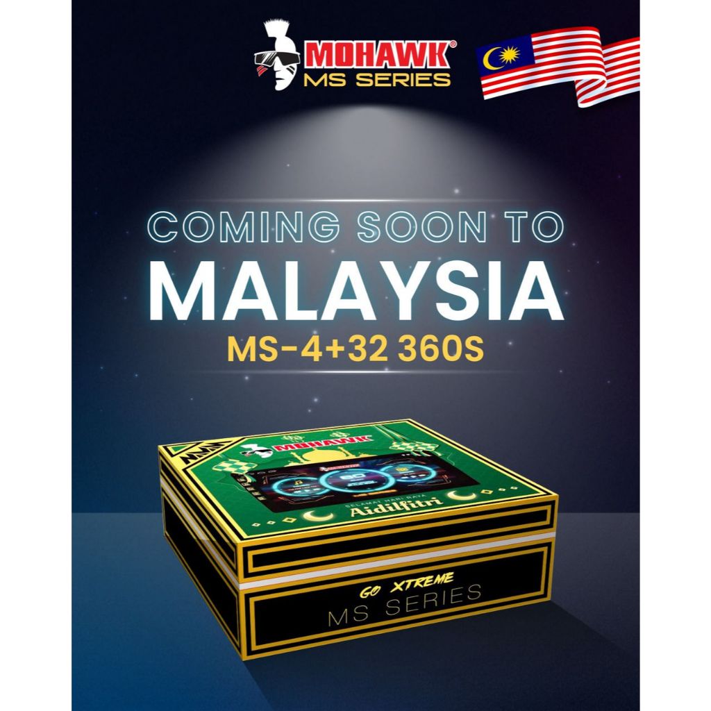 MOHAWK MS-RAYA 4+32 360 SYSTEM AUDIO DSP EQ-36-BAND ANDROID PLAYER