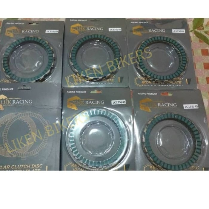 LC135 4S (4 SPEED) RACING CLUTCH PLATE SET (LHK RACING)