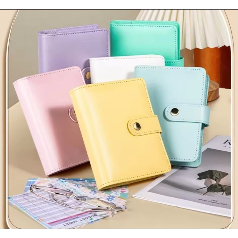 (8 สี) A7 COLOURFUL POCKET SIZE BINDER MINIMALIST PLANNER