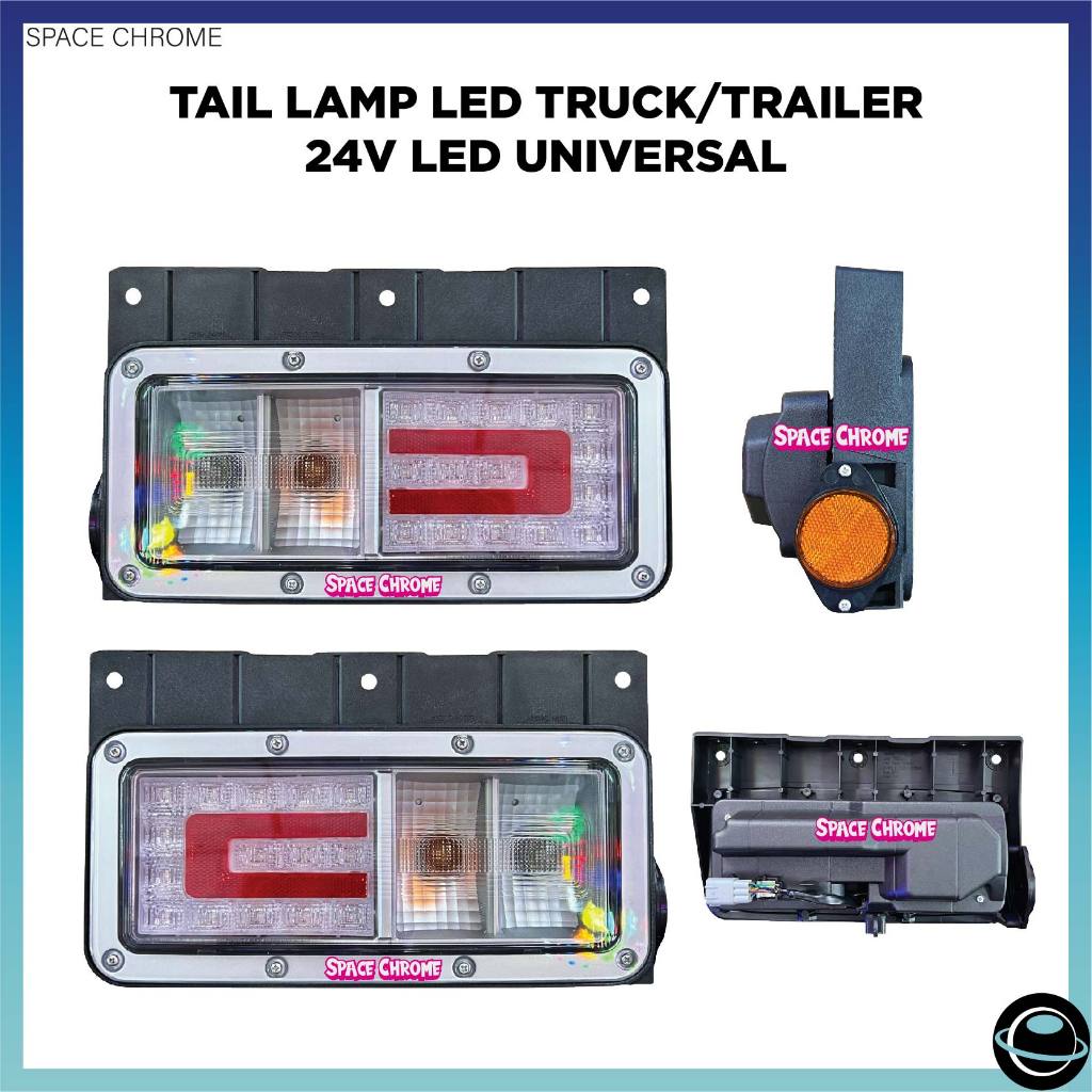 TRAIL TRAILER โคมไฟท้าย LED KOITO 24V UNIVERSAL ISUZU HINO FUSO NISSAN UD TRUCK