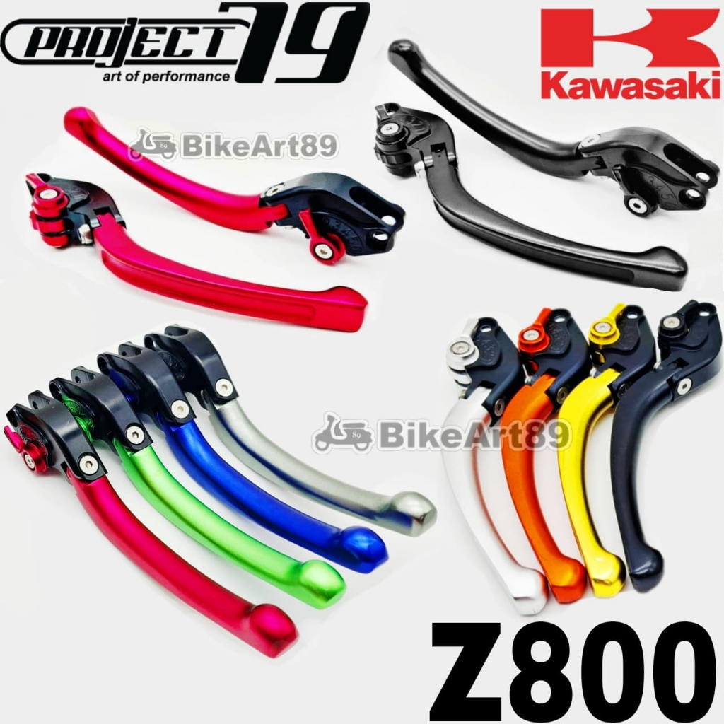 Project79 ชุดคันเบรคและคลัทช์ KAWASAKI Z800 ปรับรถจักรยานยนต์เบรคท่อ Lever Grip HandleBar Z 800