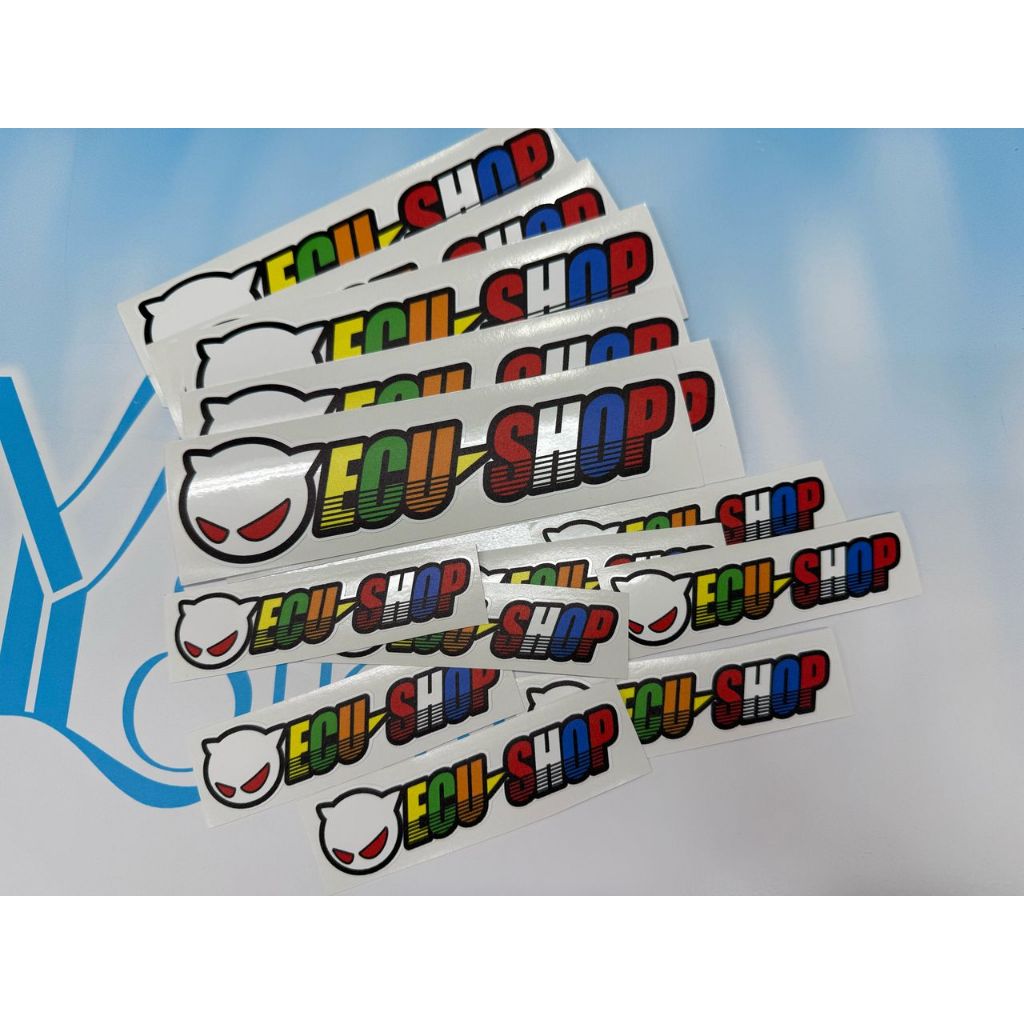 สติ๊กเกอร์ ECU-Shop*