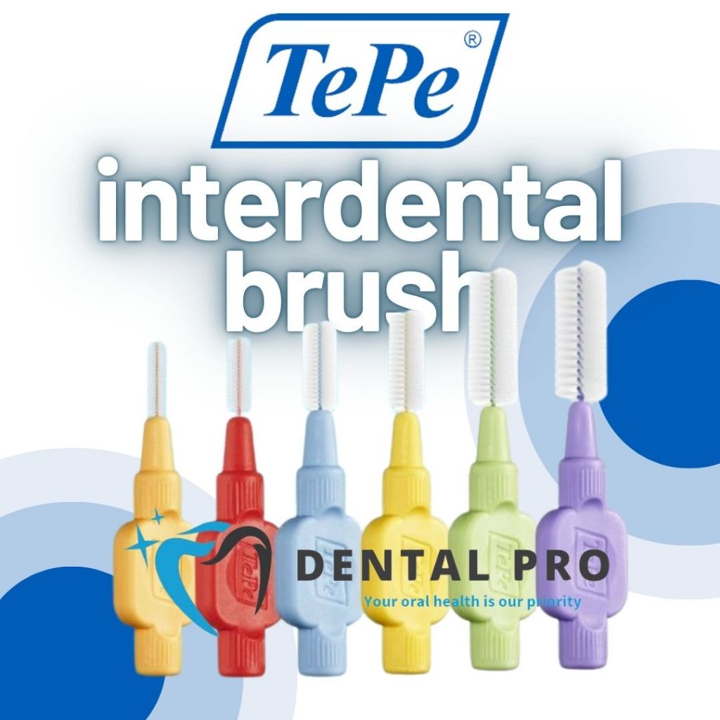 Tepe Sweden EXTRA SOFT แปรงซอกฟัน (8 ชิ้น/แพ็ค) Berus interdental gigi extra lembut