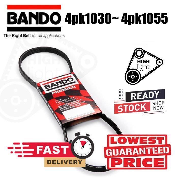 4PK 1030 1035 1040 1045 1050 1055 Bando Micro V เข็มขัดซี่โครงญี่ปุ่น 4PK1030 4PK1035 4PK1040 4PK104