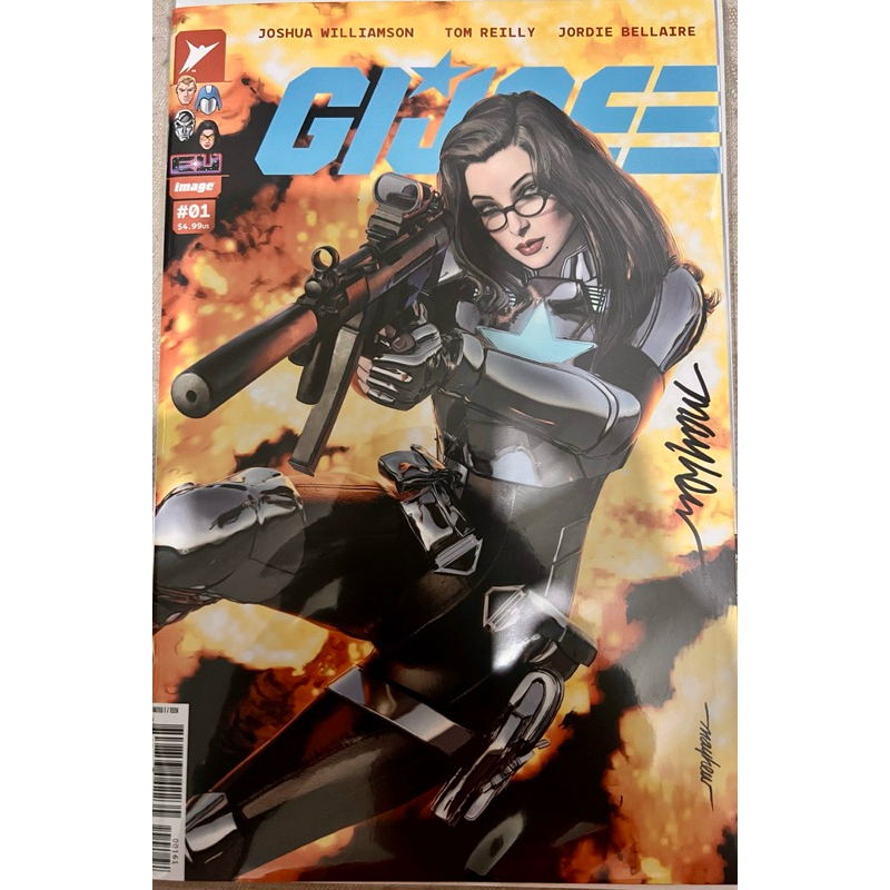 GI Joe 1 ( ไมค์ Mayhew ) พร้อมลายเซ็น COA