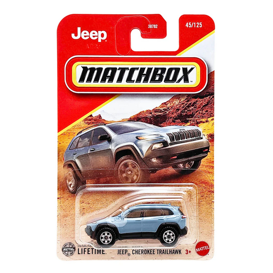 Matchbox Jeep Cherokee Trailhawk 2025