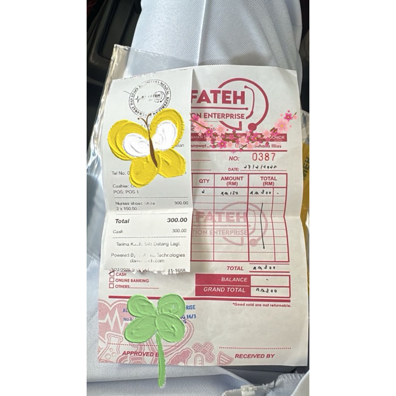 RESIT CLAIM พิมพ์และรองเท้า WRITING และไม่สําหรับการสั่งซื้อ URGENT