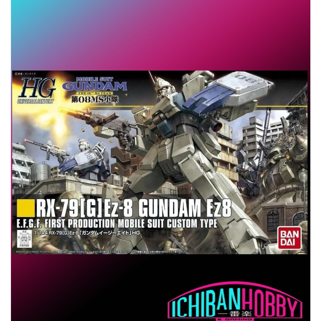 BANDAI HGUC 1/144 RX-79 [G] Ez-8 GUNDAM Ez8