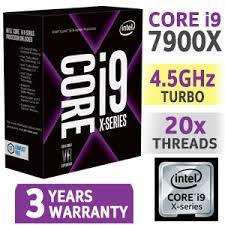 โปรเซสเซอร์ Intel CoreTM i9-7900X X-series 13.75M แคชสูงสุด 4.30 GHz