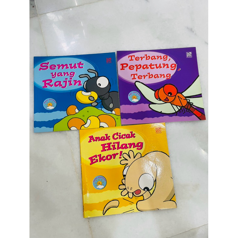 三本幼儿书 หนังสือนิทานมือสองx3