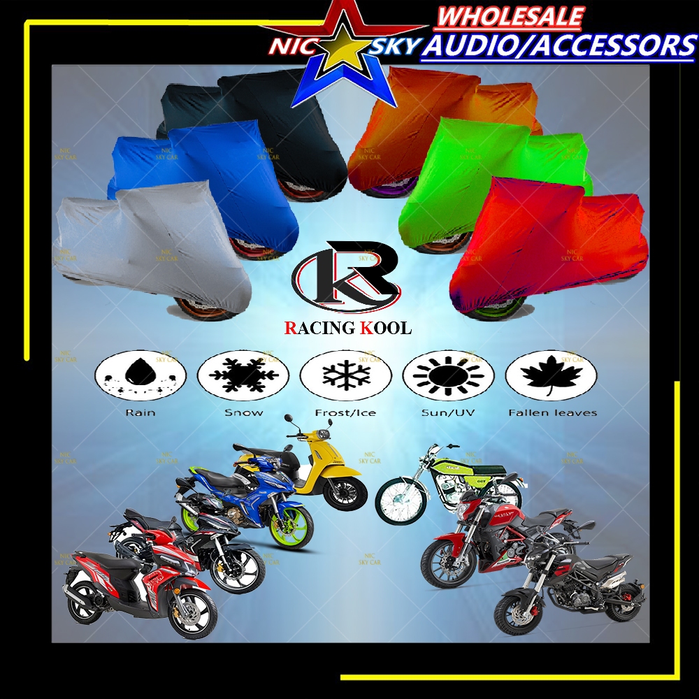 BENELLI Moto Cover 100% กันแดด/กันน้ํากันฝุ่น TNT135-NAKED PANARE R18i XZ-125i NAKED-T50S TNT25