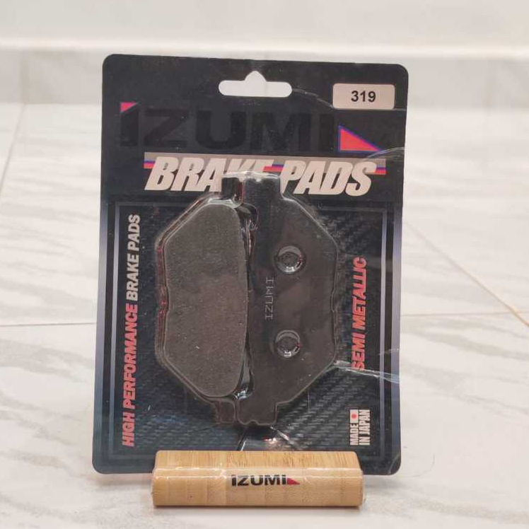 YAMAHA TDM 900, XV 1300, XV 1900 ~ IZUMI แผ่นรองเบรกด้านหลังรถจักรยานยนต์