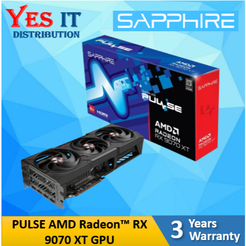 SAPPHIRE PULSE AMD Radeon RX9070XT/PURE AMD RADEON RX9070XT/NITRO+RX 907/NITRO+RX 9070TX Gaming 16GB