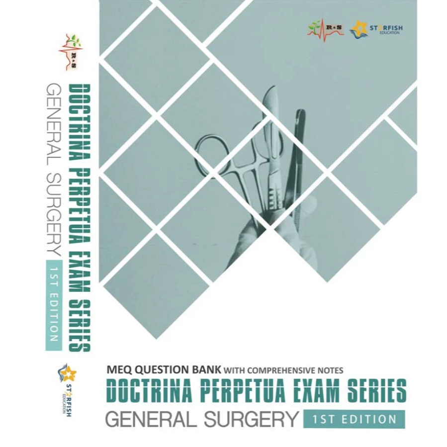 MEQ ธนาคารคําถามพร้อมโน้ตที่ครอบคลุม Doctrina Perpetua Exam Series ศัลยกรรมทั่วไป รุ่นที่ 1