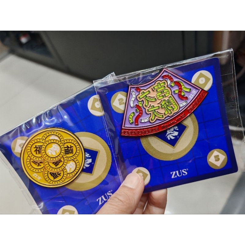 ใหม่! ZUS COFFEE CNY FRIDGE MAGNET