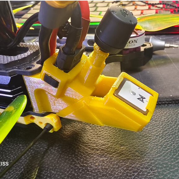 [GIJO] 3D พิมพ์ TPU GPS Mount BN180 สําหรับ SpeedyBee Mario 5 DC/PRO/XH FPV Racing Drone
