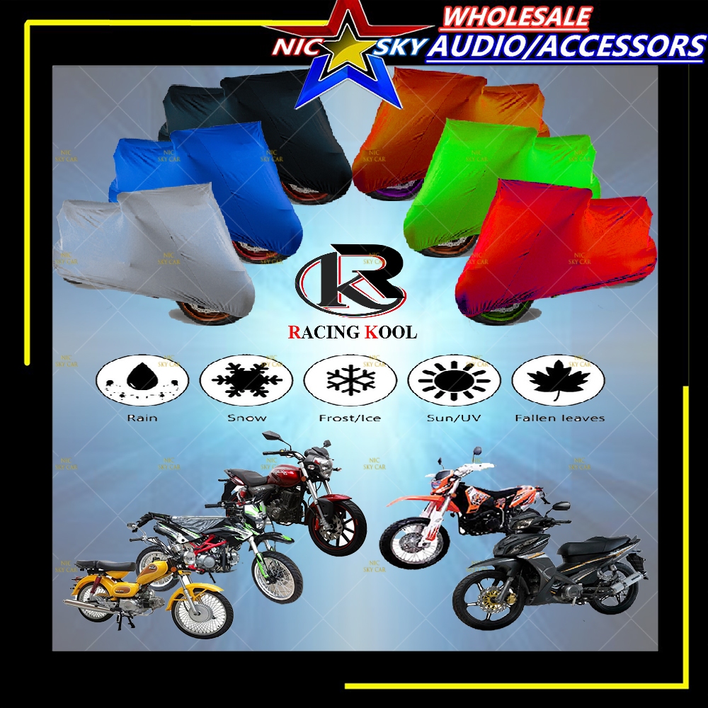 DEMAK Moto Cover 100% Sun Protection/กันน้ํากันฝุ่น DEMAK ATM-200 D-FORCE 120 DJ-D90 TM-200 DV-110