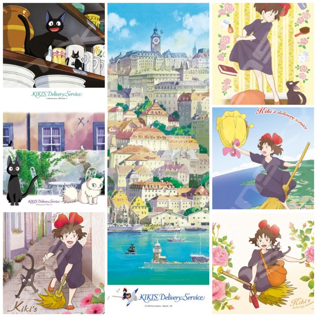 ENSKY JIGSAW PUZZLE KIKIS SERVICE STUDIO GHIBLI 208/300/500 ASSORTED