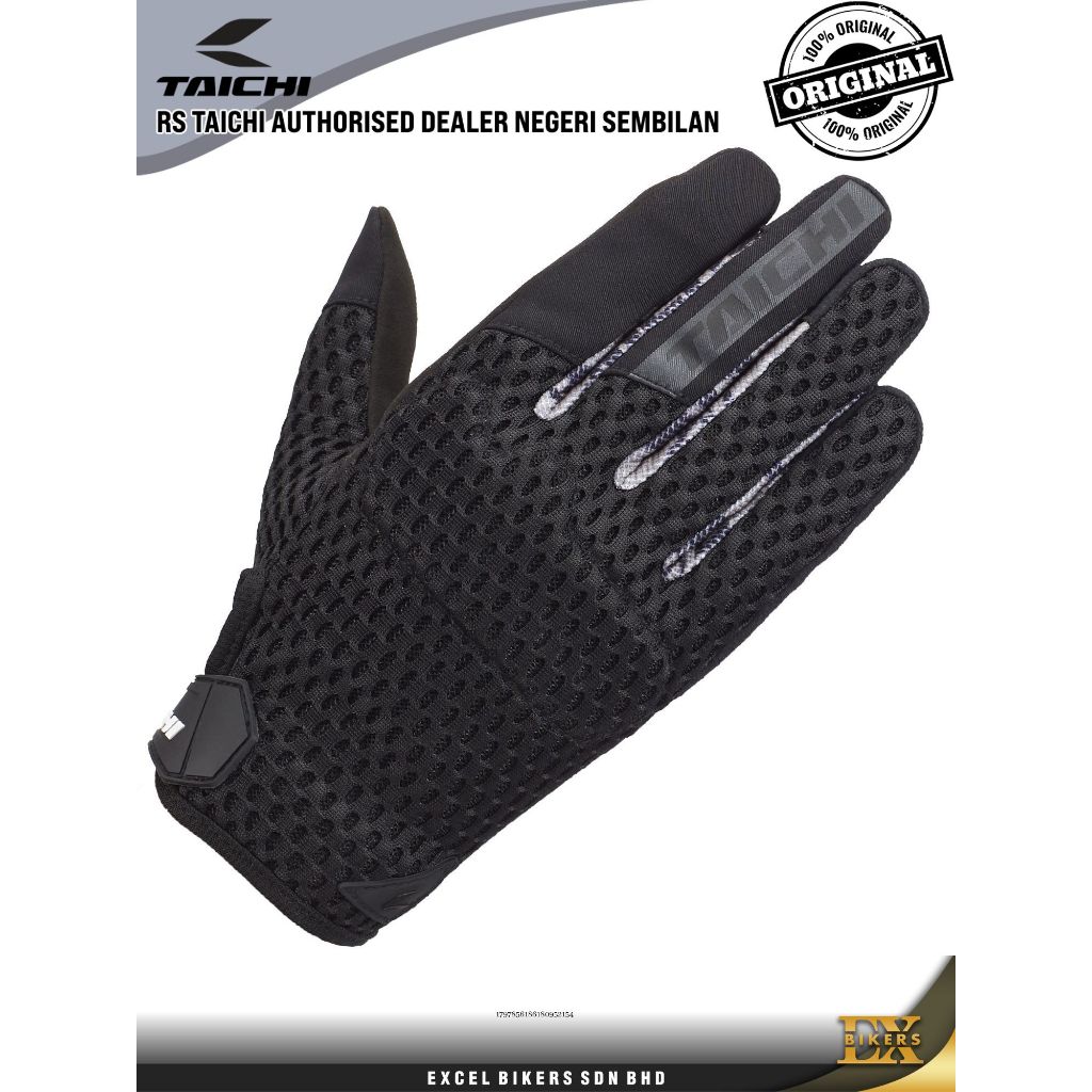 TAICHI GLOVE RST467 CHARGE AIR GLOVES / RS TAICHI RST467 / RIDING GLOVE / ถุงมือมอเตอร์ไซค์