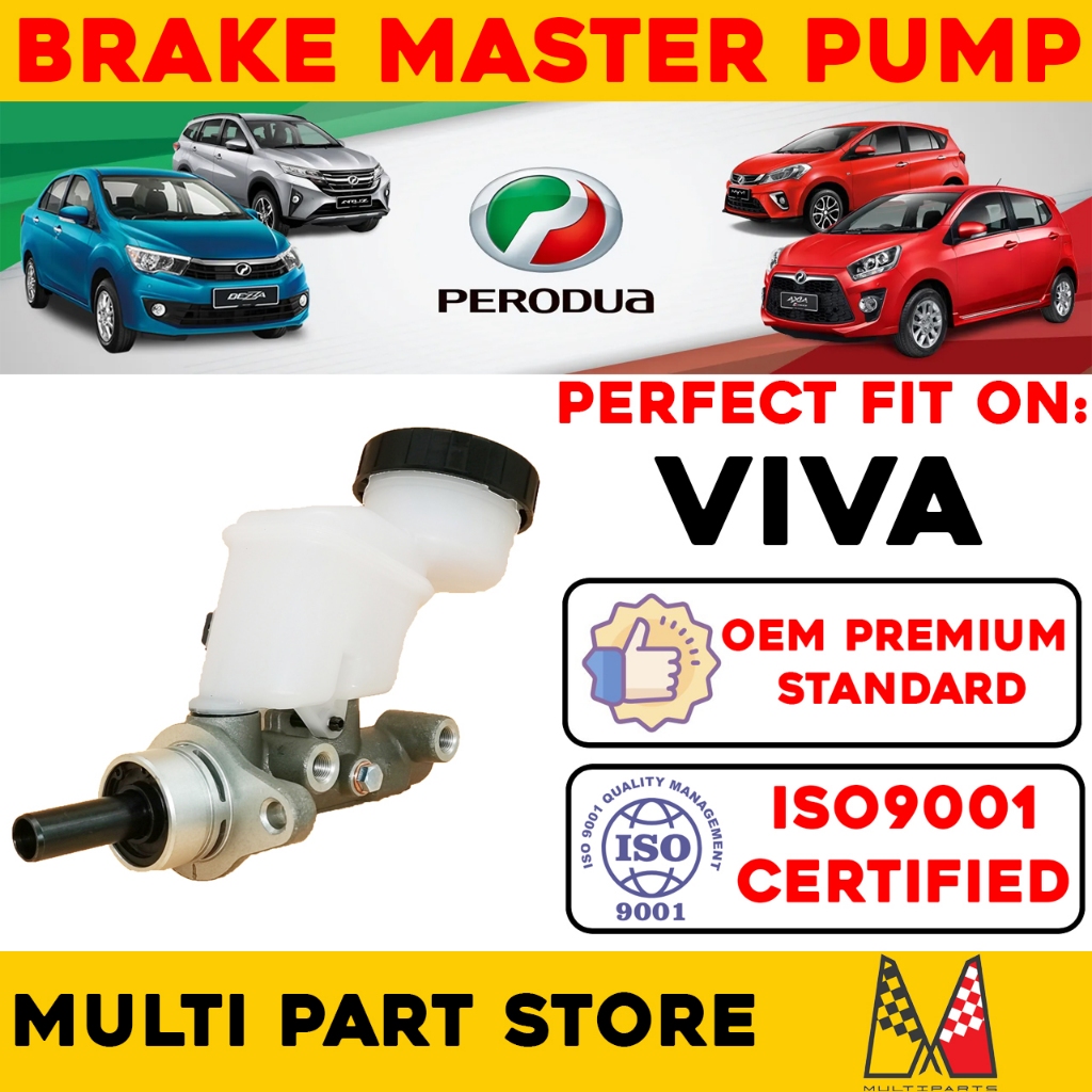 Perodua Viva Brake Master Pump Viva Master Pump Viva 1.0 / Master Pump Viva 660 / Master Pump Viva 8