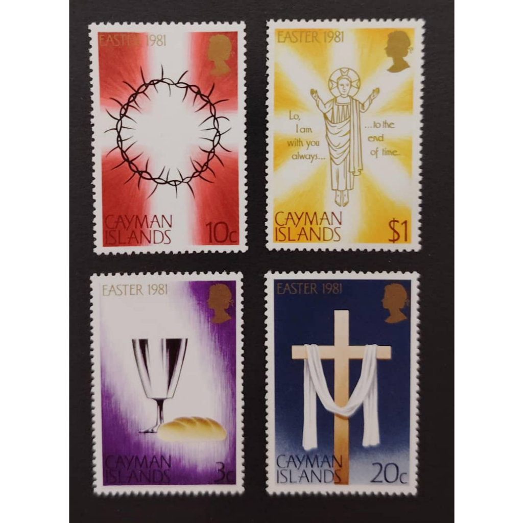 Cayman Islands , 1981 อีสเตอร์ , MINT, COMPLETE SET