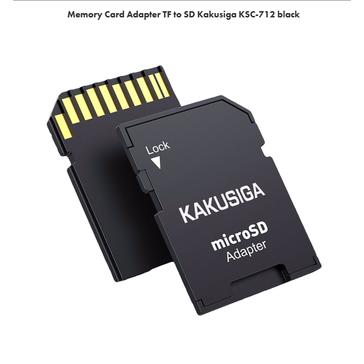 RIGID KSC712 อะแดปเตอร์การ์ดหน่วยความจํา TF TO SD