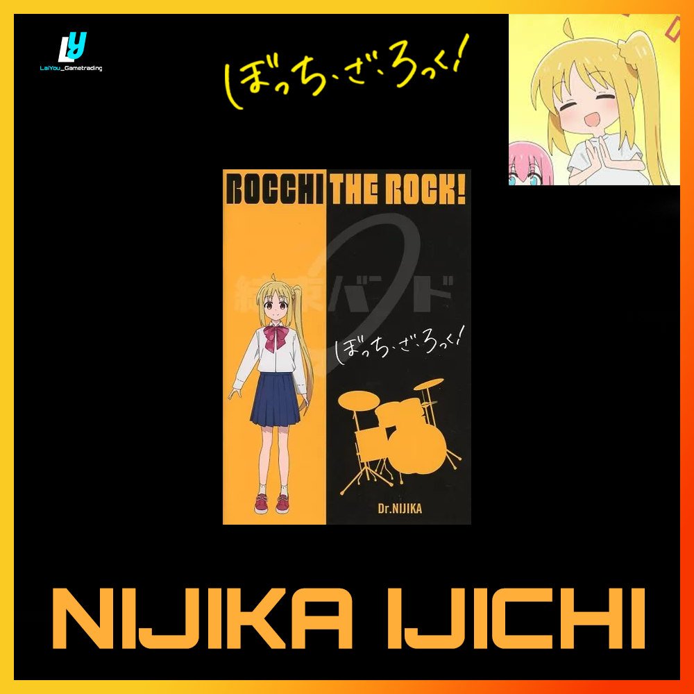 Nijika Ijichi A5 Notebook "Bocchi, Za Rokku! X Kirin Drinker" :เวอร์ชั่น Nijika Ijichi