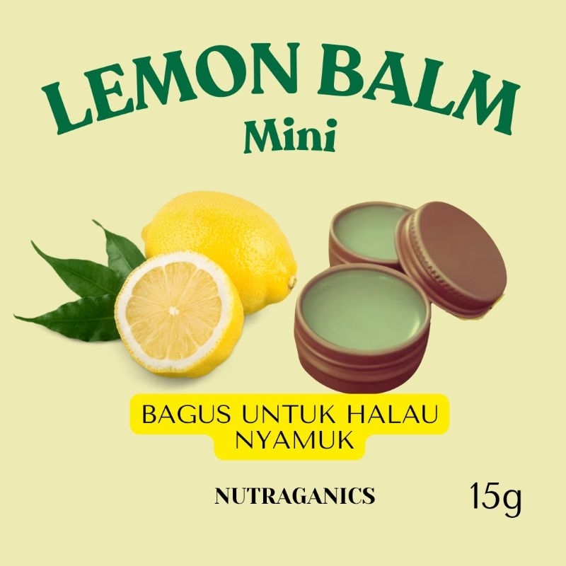 Lemon Mini Balm Salap Lemon Mini Refreshing Anti Nyamuk Anti ยุงบาล์ม