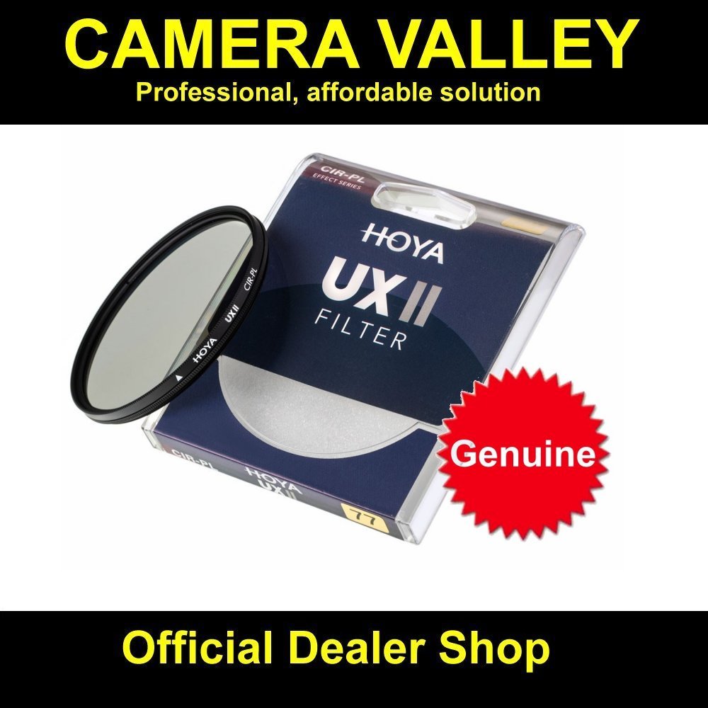 Hoya UX II CIR-PL Polarizer CPL Filter 77mm